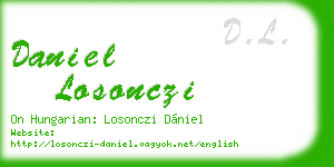 daniel losonczi business card