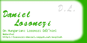 daniel losonczi business card